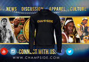 CHAMPSIDE: The Baddest Brand In The Land Text Hoody Men's