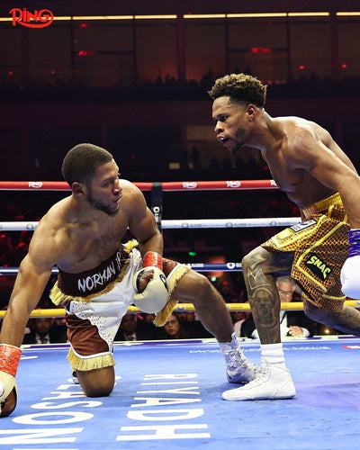 Devin Haney drops and dominates Brian Norman Jr to capture title in third weight class