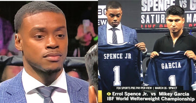 Errol Spence Jr & Mikey Garcia Face Off at Press Conference (Day 28 to #SpenceGarcia)