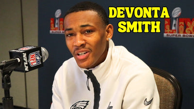 DeVonta Smith Gives Travis Hunter Props Ahead of NFL Draft