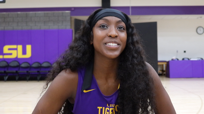 LSU guard Flau'jae Johnson discusses upcoming WNBA draft and title pursuit