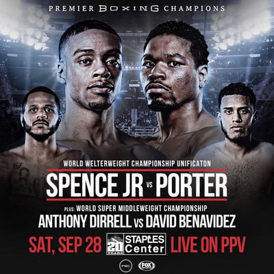 Errol Spence Jr vs. Shawn Porter Announced: September 28th in Los Angeles, CA.