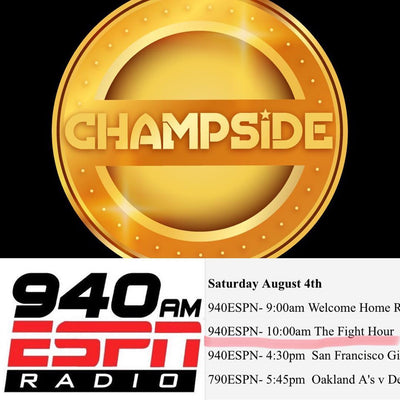 WATCH: CHAMPSIDE w/ ESPN 940 "The Fight Hour"