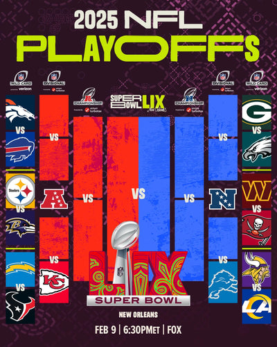 2025 NFL Playoffs Super Bowl LIX