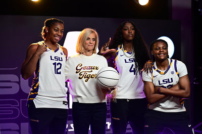 LSU Women's Basketball speaks at SEC Media Day