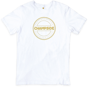 CHAMPSIDE: The Baddest Brand In The Land Logo Shirt Men's